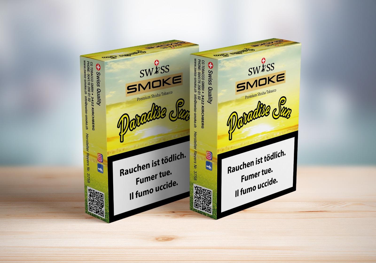 Swiss Smoke "Paradise Sun" 50g online kaufen Shisha